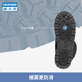 DECATHLON 迪卡侬 儿童雪地靴女童春秋棉鞋男童春秋防水保暖棉靴防滑靴子KIDD