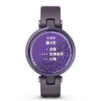 GARMIN 佳明 LILY 运动手表 午夜罗兰紫 34.5mm 活力版