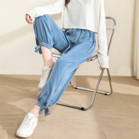 La Chapelle 拉夏贝尔 25093-11HY 女士纯色宽松休闲裤