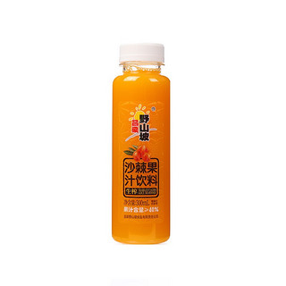 PLUS会员：吕梁野山坡 沙棘汁 果汁浓度40% 300ml*12瓶