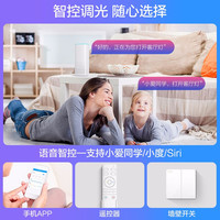 OPPLE 欧普照明 北欧灯具客厅简约现代吊灯大气 米家智控 几何线性美学 星宇8头 轻奢金