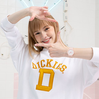 Dickies 帝客 马卡龙配色潮流时尚硅胶女石英学生手表