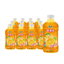 康师傅鲜果橙330ml12瓶果汁果味饮料整箱装