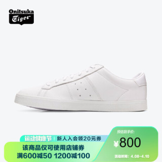 Onitsuka Tiger鬼塚虎 运动休闲鞋板鞋男小白鞋经典时尚LAWNSHIP 3.0 白色 42