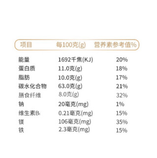 嘉谷 澳洲全麦片 2.4kg