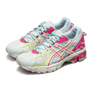 ASICS 亚瑟士 Gel-Kahana 8 女子越野跑鞋 1012A978-021 淡蓝色/粉色 39