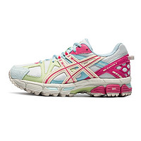 ASICS 亚瑟士 Gel-Kahana 8 女子越野跑鞋 1012A978-021 淡蓝色/粉色 38