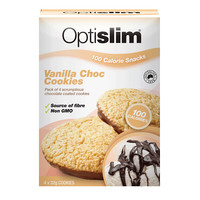 Optislim 纤维饼干 香草巧克力 32g*4袋 盒装