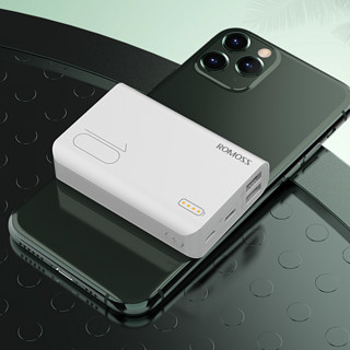 ROMOSS 罗马仕 sense4 mini 移动电源 白色 10000mAh Type-C/Micro-B 10W