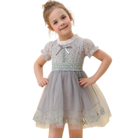 I.K 印象童年 QZ26014 女童连衣裙 灰色 110cm