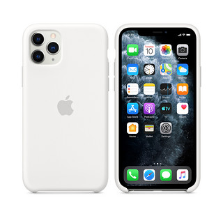 Apple 苹果 iPhone 11 Pro Max 硅胶保护壳 白色