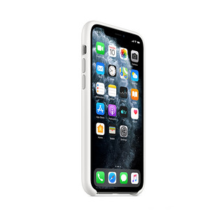 Apple 苹果 iPhone 11 Pro Max 硅胶保护壳 白色