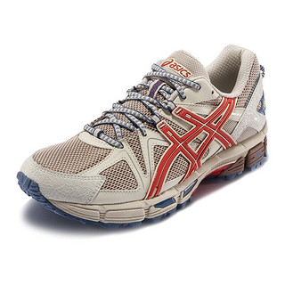 ASICS 亚瑟士 Gel-Kahana 8 男子跑鞋 1011B109-200 浅褐色/红色 39.5