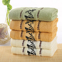 竹纤维毛巾加厚面巾毛巾
