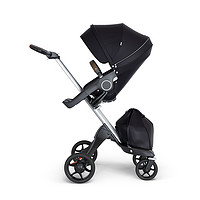 STOKKE 思多嘉儿 Xplory V6 婴儿推车 银/棕色/黑色