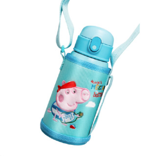 Peppa Pig 小猪佩奇 T4081 儿童保温杯 580ml 蒂芙尼蓝