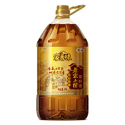 福临门 家香味 小榨菜籽油 5L