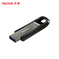 sandisk闪迪256G固态商务U盘CZ810高速USB3.2金属创意滑盖加密U盘