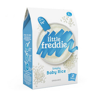 LittleFreddie 小皮 有机高铁米粉 奥地利版 1段 原味 160g*3盒 宝宝强化铁米粉礼盒装