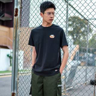 Dickies 帝客 中华美食系列 男士T恤 DK007615 黑色 S