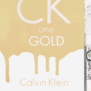 卡尔文·克莱 Calvin Klein CK ONE系列 卡雷优中性淡香水 EDT 炫金版 1.2ml