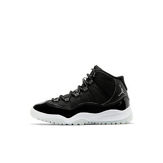 AIR JORDAN 正代系列 JORDAN 11 RETRO (PS) 儿童运动鞋 黑色 31码