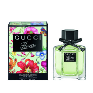 GUCCI 古驰 Flora花之舞系列 优雅晚香玉女士淡香水 EDT