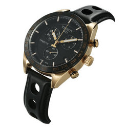 TISSOT 天梭 瑞士手表 律驰516系列皮带石英男士腕表T100.417.36.051.00