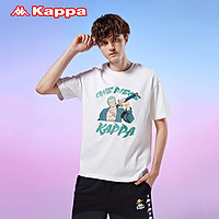 Kappa卡帕 海贼王联名 K0BX2TD07D 中性运动T恤 