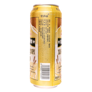吉纳瑞 小麦金啤酒 500ml*12听