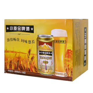 吉纳瑞 小麦金啤酒 500ml*12听