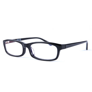 益盾 YIDUN 1020 眼镜男女款电脑护目镜黑色全框板材光学眼镜