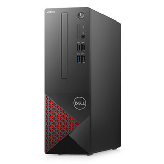 DELL 戴尔 成就 3690 10代酷睿版 21.5英寸 商务台式机 黑色 (酷睿i5-11400 、核芯显卡、8GB、1TB HDD、风冷)