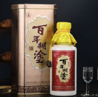 百年糊涂 银世纪 52%vol 浓香型白酒 450ml 单瓶装