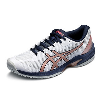 ASICS 亚瑟士 Court Speed FF 女子跑鞋 1042A080-103 白色/玫瑰金 40.5