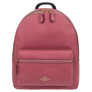COACH 蔻驰 Leather系列 女士皮质双肩背包 F30550