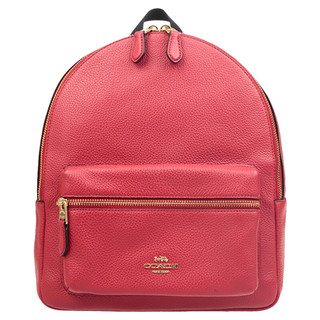 COACH 蔻驰 Leather系列 女士皮质双肩背包 F30550