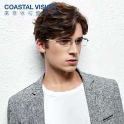 ESSILOR 依视路 钻晶A4防蓝光1.60镜片+19款镜宴光学镜框任选