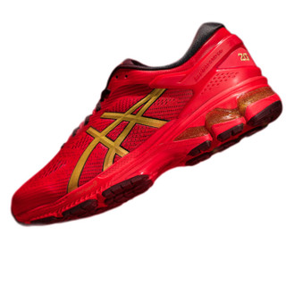 ASICS 亚瑟士 GEL-KAYANO 26 新年限定款 男子跑鞋 1011A541020-127091 红色/金色 39