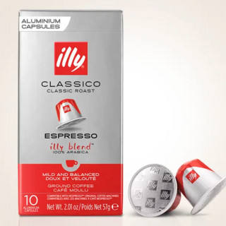 illy 意利 兼容Nespresso Original系统 中度烘培 咖啡胶囊 10颗