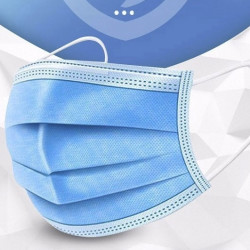 界面一次性医用口罩200只蓝色