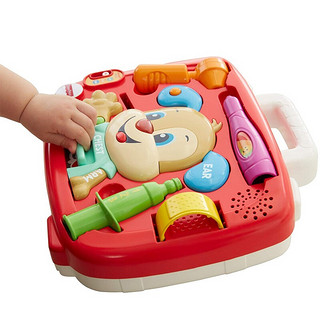 Fisher-Price 费雪 玩具智玩音乐皮皮医药箱场景角色扮演礼盒套装 智玩音乐皮皮医药箱FVT20