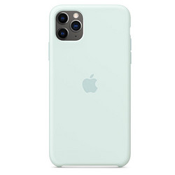 Apple 苹果 iPhone 11 Pro Max 硅胶保护壳 - 浪花绿色