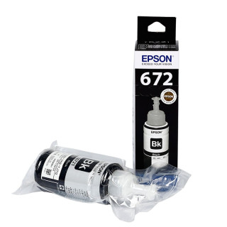 爱普生(EPSON) T6721 6721原装墨水L221/L363/L351/L565/L455 墨仓式打印机墨水T6721黑色墨水 原装 自营