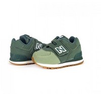 New Balance IV574BUC经典运动童鞋 2 苔藓绿