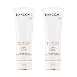 LANCÔME 兰蔻 水漾轻透防晒隔离露 50ml SPF50+ 2支装