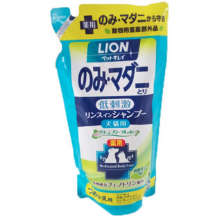 LION 狮王 猫狗通用 浴液 400ml 草本花香型