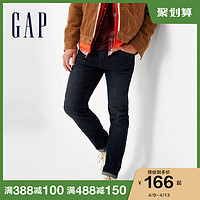 Gap男装简约修身弹力牛仔裤秋季618996 2020新款时尚潮流长裤男