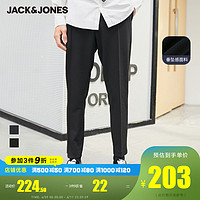 JackJones杰克琼斯冬季男士商务休闲潮流百搭帅气舒适弹力休闲裤