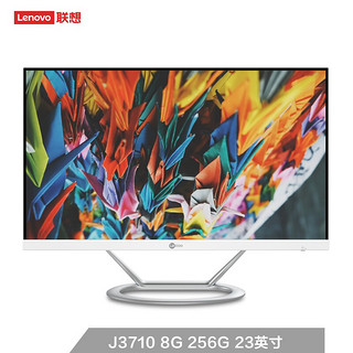 联想(Lenovo) 来酷 Lecoo一体台式机电脑23英寸(J3710 8G 256G Windows10 三年上门) 白